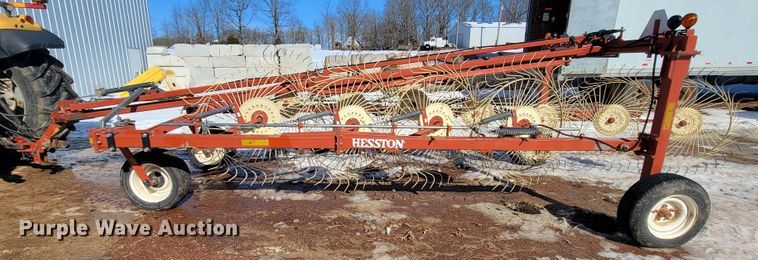 image for item JP9031 Hesston 5021  hay rake