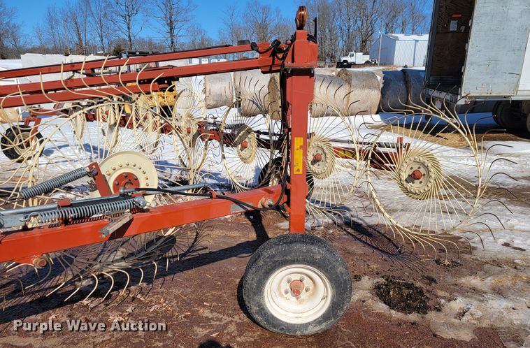 image for item JP9031 Hesston 5021  hay rake