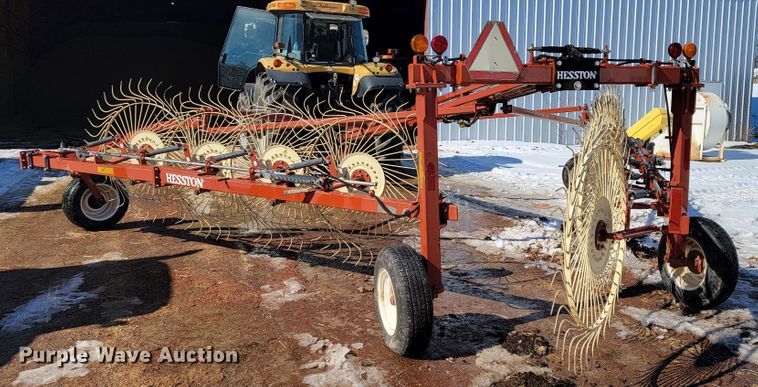 image for item JP9031 Hesston 5021  hay rake