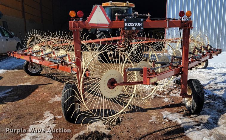 image for item JP9031 Hesston 5021  hay rake