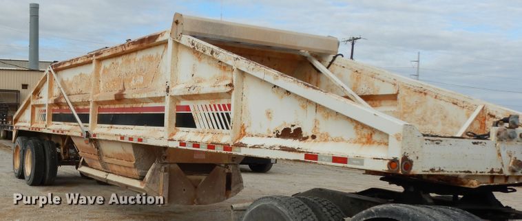 image for item DF0296 2013 Dakota  bottom dump trailer