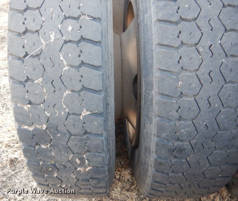 image for item DJ1255 1995 WhiteGMC WG  semi truck