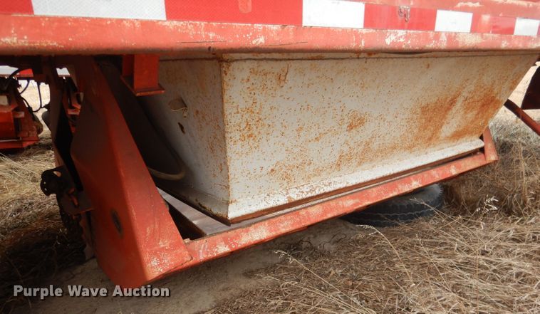 image for item DJ1259 1980 Beall  bottom dump trailer