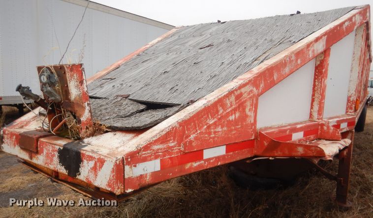 image for item DJ1259 1980 Beall  bottom dump trailer