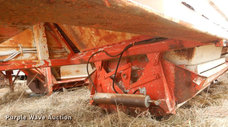 image for item DJ1260 1968 Cook  bottom dump trailer