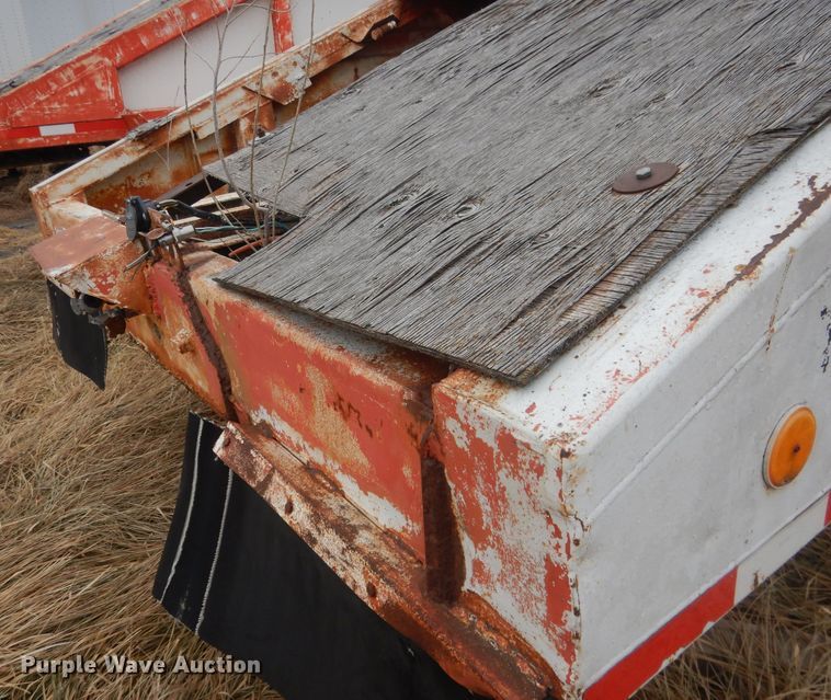 image for item DJ1260 1968 Cook  bottom dump trailer