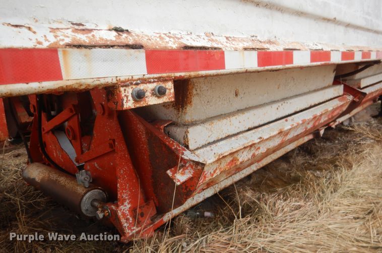 image for item DJ1260 1968 Cook  bottom dump trailer