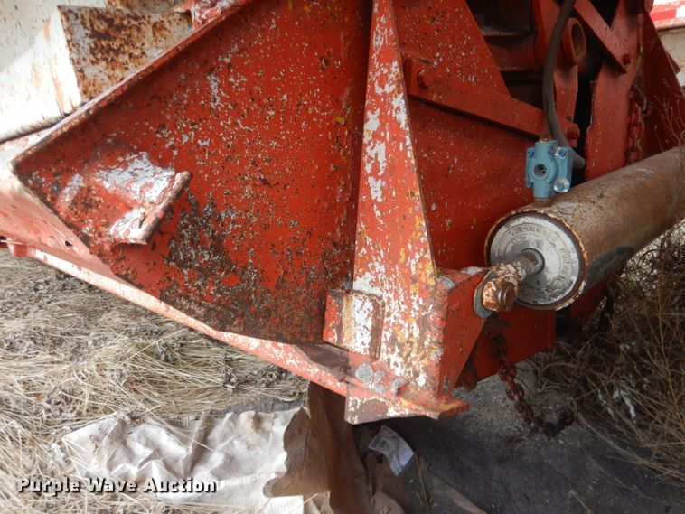 image for item DJ1260 1968 Cook  bottom dump trailer