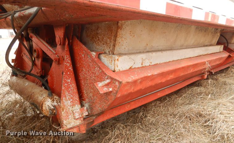 image for item DJ1260 1968 Cook  bottom dump trailer