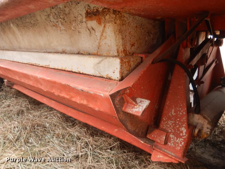 image for item DJ1260 1968 Cook  bottom dump trailer