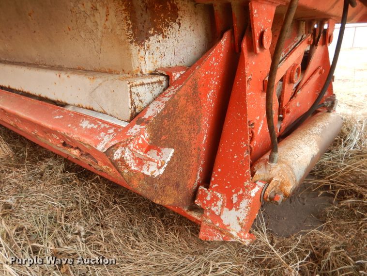 image for item DJ1260 1968 Cook  bottom dump trailer