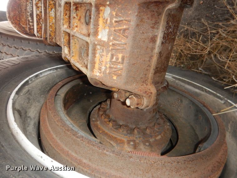 image for item DJ1260 1968 Cook  bottom dump trailer