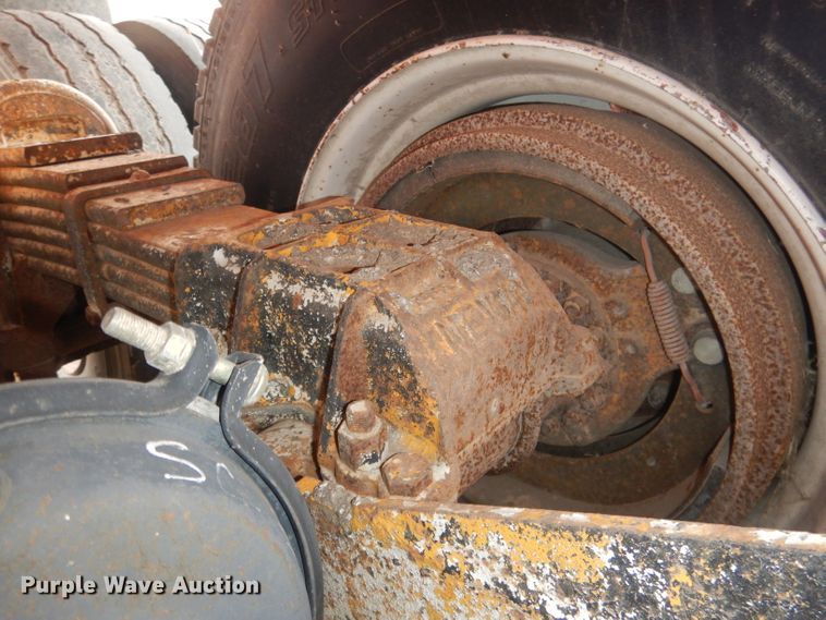 image for item DJ1260 1968 Cook  bottom dump trailer