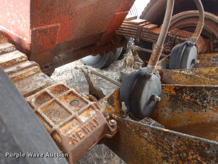 image for item DJ1260 1968 Cook  bottom dump trailer