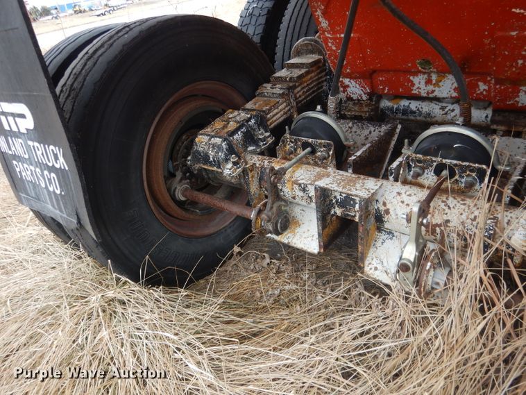 image for item DJ1260 1968 Cook  bottom dump trailer