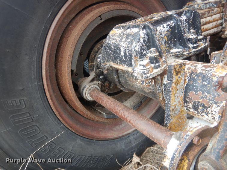 image for item DJ1260 1968 Cook  bottom dump trailer