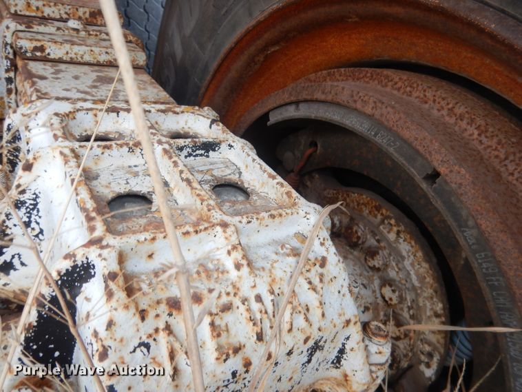 image for item DJ1260 1968 Cook  bottom dump trailer