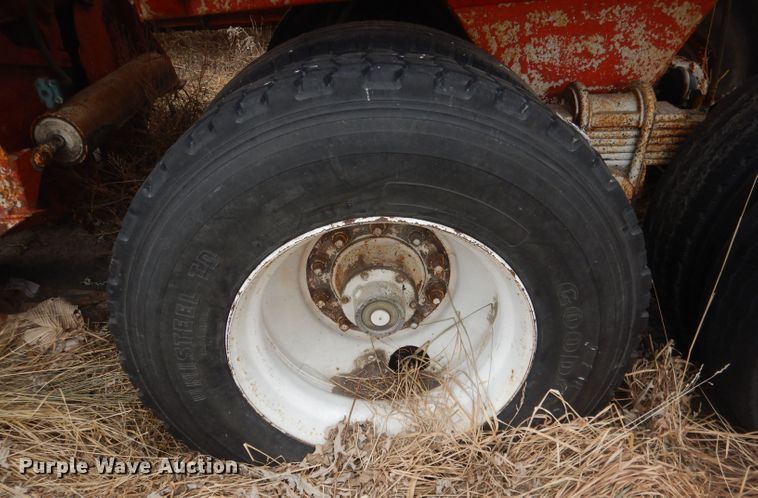 image for item DJ1260 1968 Cook  bottom dump trailer