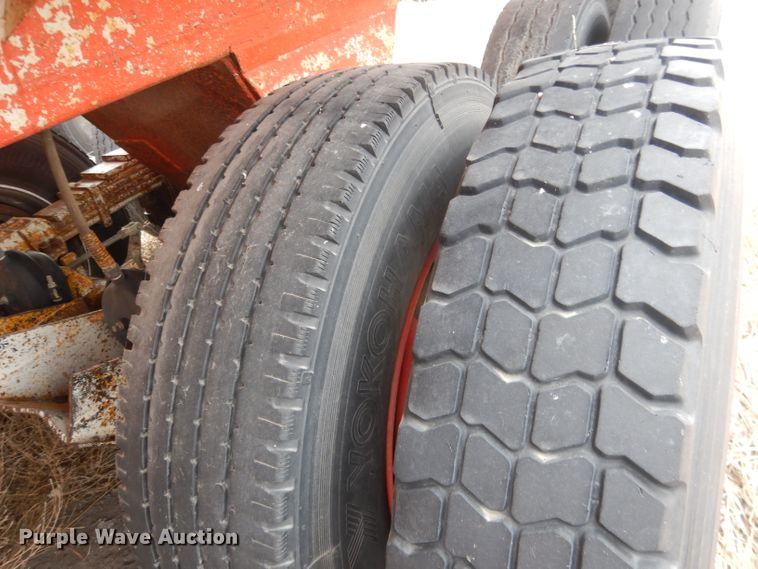 image for item DJ1260 1968 Cook  bottom dump trailer