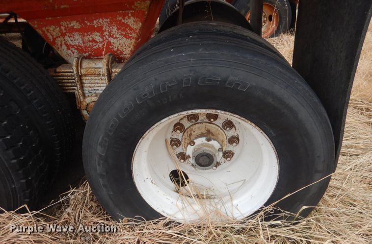 image for item DJ1260 1968 Cook  bottom dump trailer