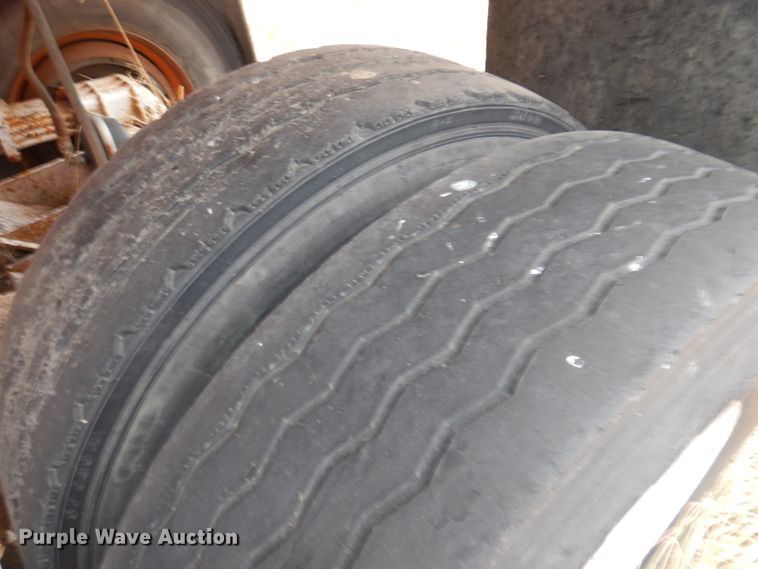 image for item DJ1260 1968 Cook  bottom dump trailer