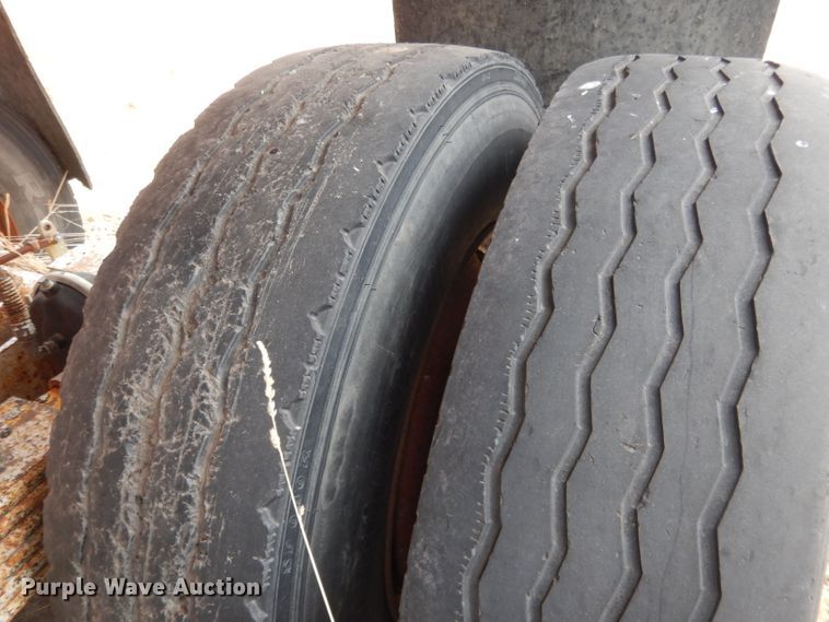 image for item DJ1260 1968 Cook  bottom dump trailer