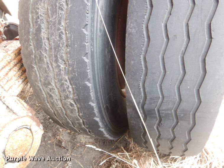 image for item DJ1260 1968 Cook  bottom dump trailer