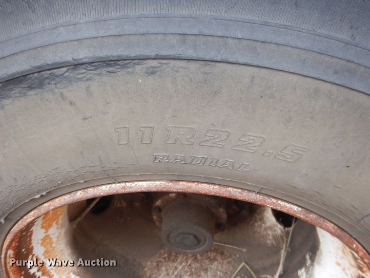 image for item DJ1260 1968 Cook  bottom dump trailer