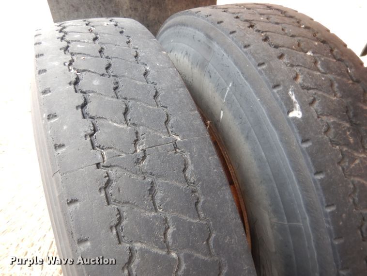 image for item DJ1260 1968 Cook  bottom dump trailer