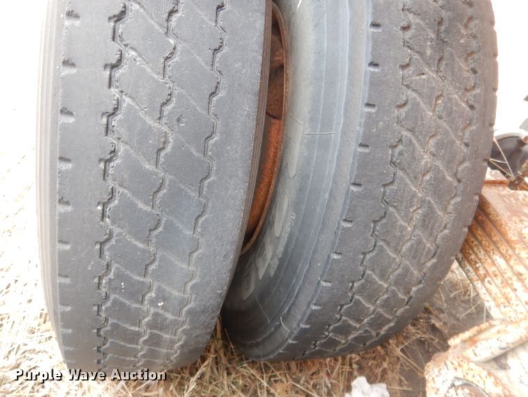 image for item DJ1260 1968 Cook  bottom dump trailer