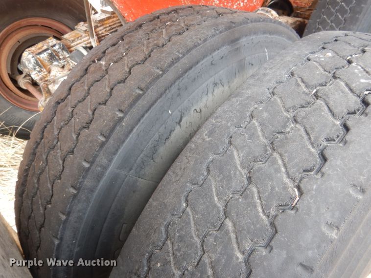 image for item DJ1260 1968 Cook  bottom dump trailer