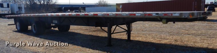 image for item DK8740 2007 Transcraft Eagle II  flatbed trailer