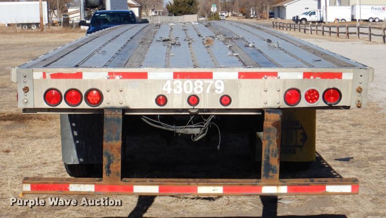 image for item DK8740 2007 Transcraft Eagle II  flatbed trailer