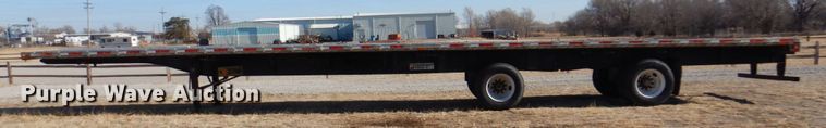 image for item DK8740 2007 Transcraft Eagle II  flatbed trailer