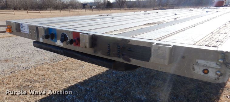 image for item DK8740 2007 Transcraft Eagle II  flatbed trailer
