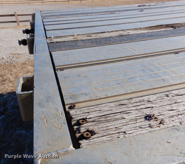 image for item DK8740 2007 Transcraft Eagle II  flatbed trailer