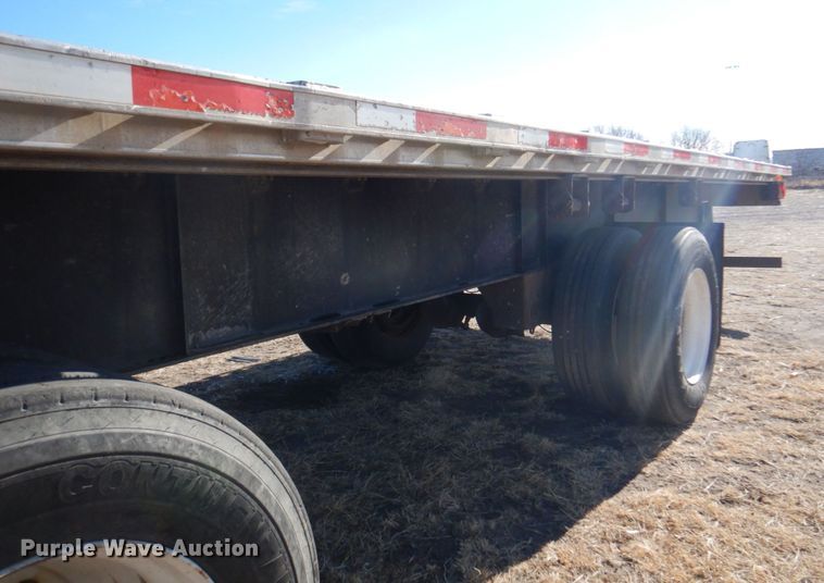 image for item DK8740 2007 Transcraft Eagle II  flatbed trailer