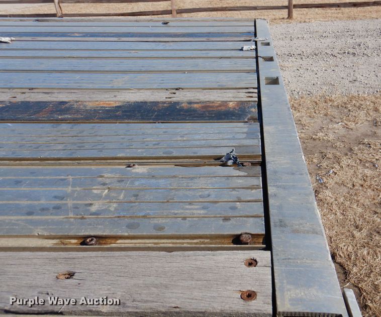 image for item DK8740 2007 Transcraft Eagle II  flatbed trailer