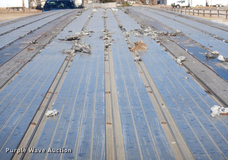 image for item DK8740 2007 Transcraft Eagle II  flatbed trailer