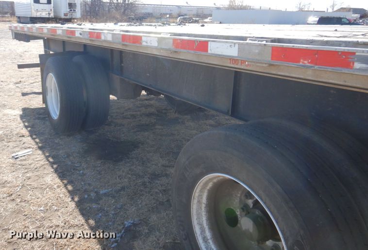 image for item DK8740 2007 Transcraft Eagle II  flatbed trailer