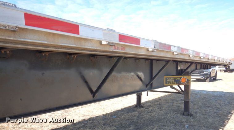 image for item DK8740 2007 Transcraft Eagle II  flatbed trailer