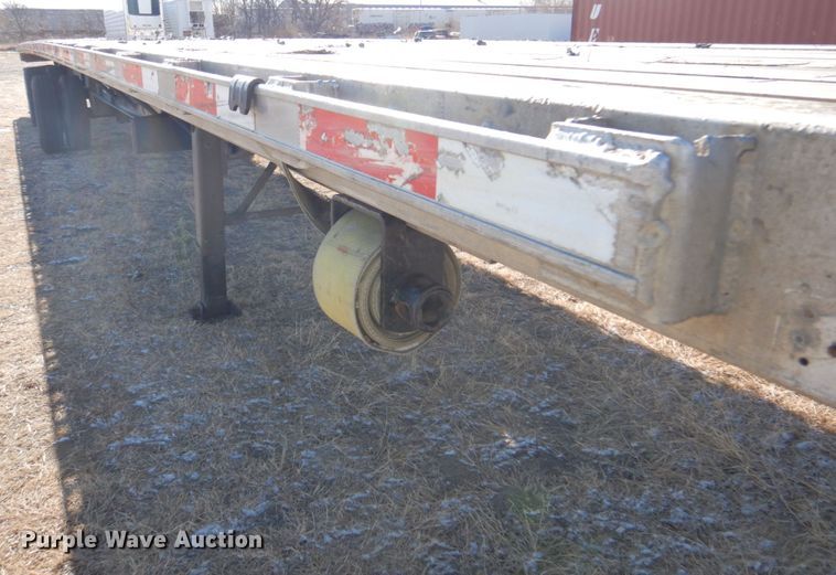 image for item DK8740 2007 Transcraft Eagle II  flatbed trailer