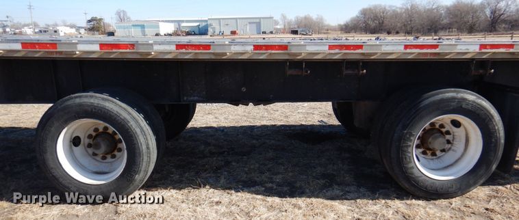 image for item DK8740 2007 Transcraft Eagle II  flatbed trailer