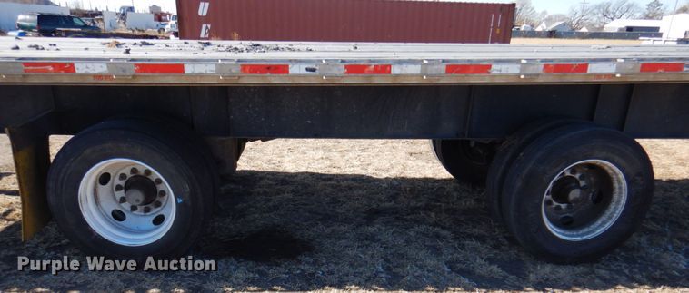 image for item DK8740 2007 Transcraft Eagle II  flatbed trailer