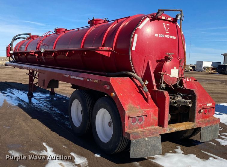 image for item DL1452 2008 VE  vacuum trailer