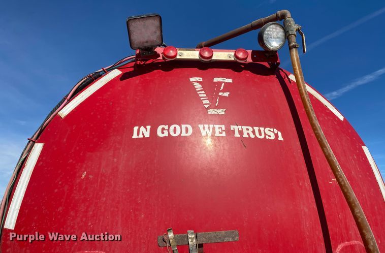 image for item DL1452 2008 VE  vacuum trailer