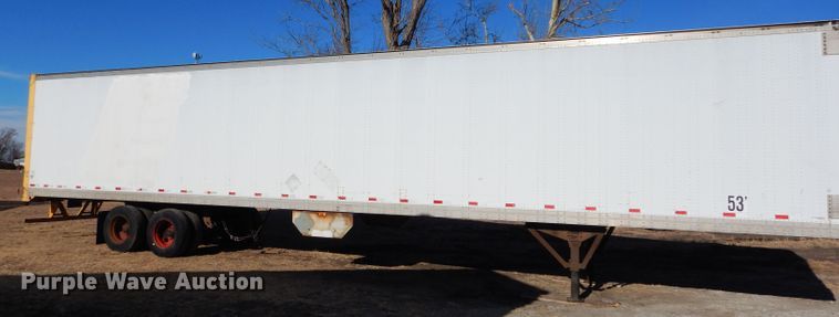 image for item DM4469 1999 Strick  dry van trailer