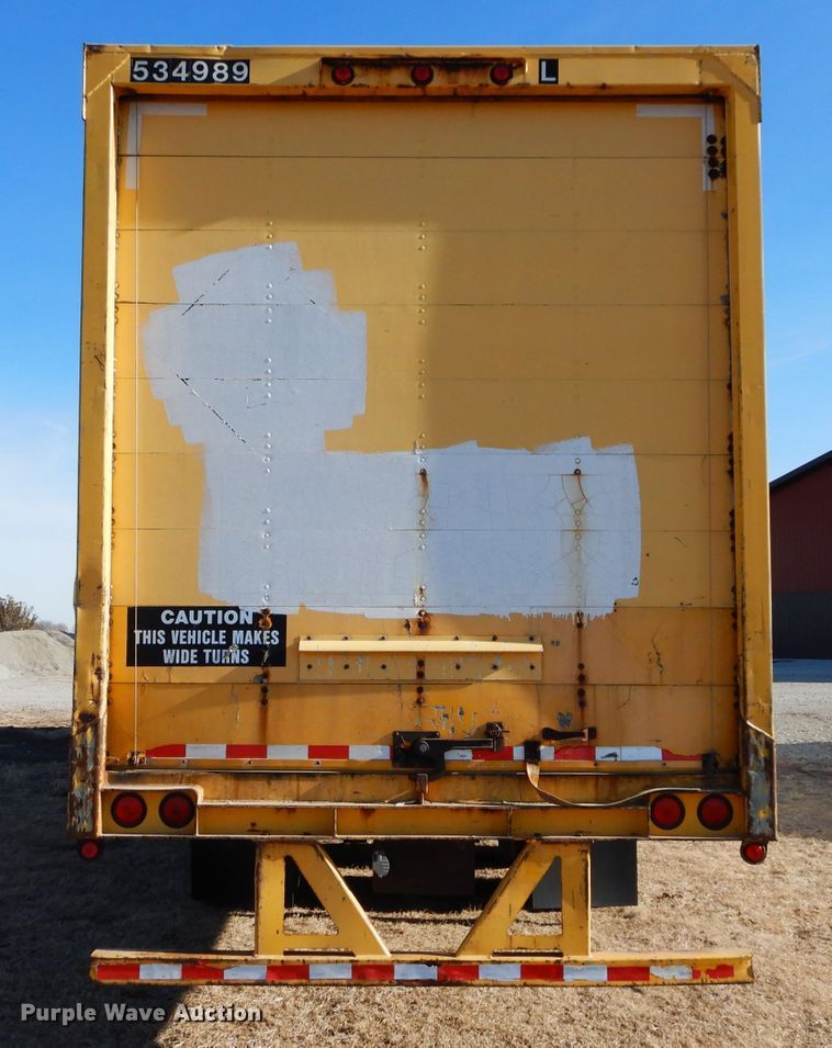 image for item DM4469 1999 Strick  dry van trailer