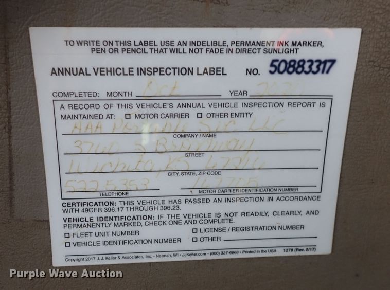 image for item DN2163 2007 Sterling LT9500  roll-off container truck