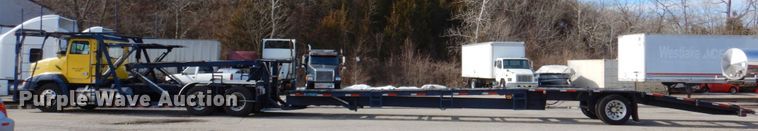 image for item DN2720 2001 Freightliner FLD112  semi truck with Cottrell car carrier trailer